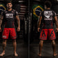Shorts Bad Boy X BRTL Fight Combat RED