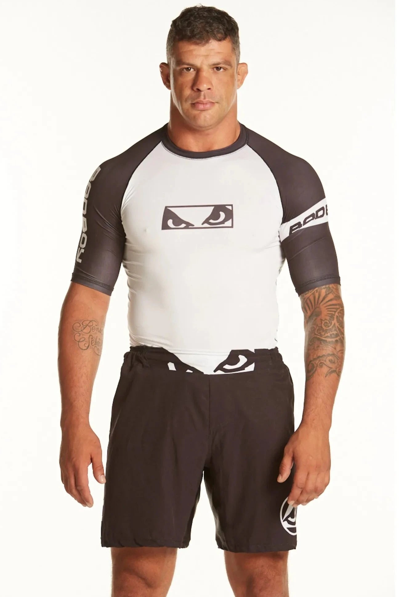 Rashguard Bad Boy Manga Curta Grappling