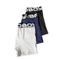 Kit com 3 Cuecas Boxer Bad Boy Essencial Colours Under Gear
