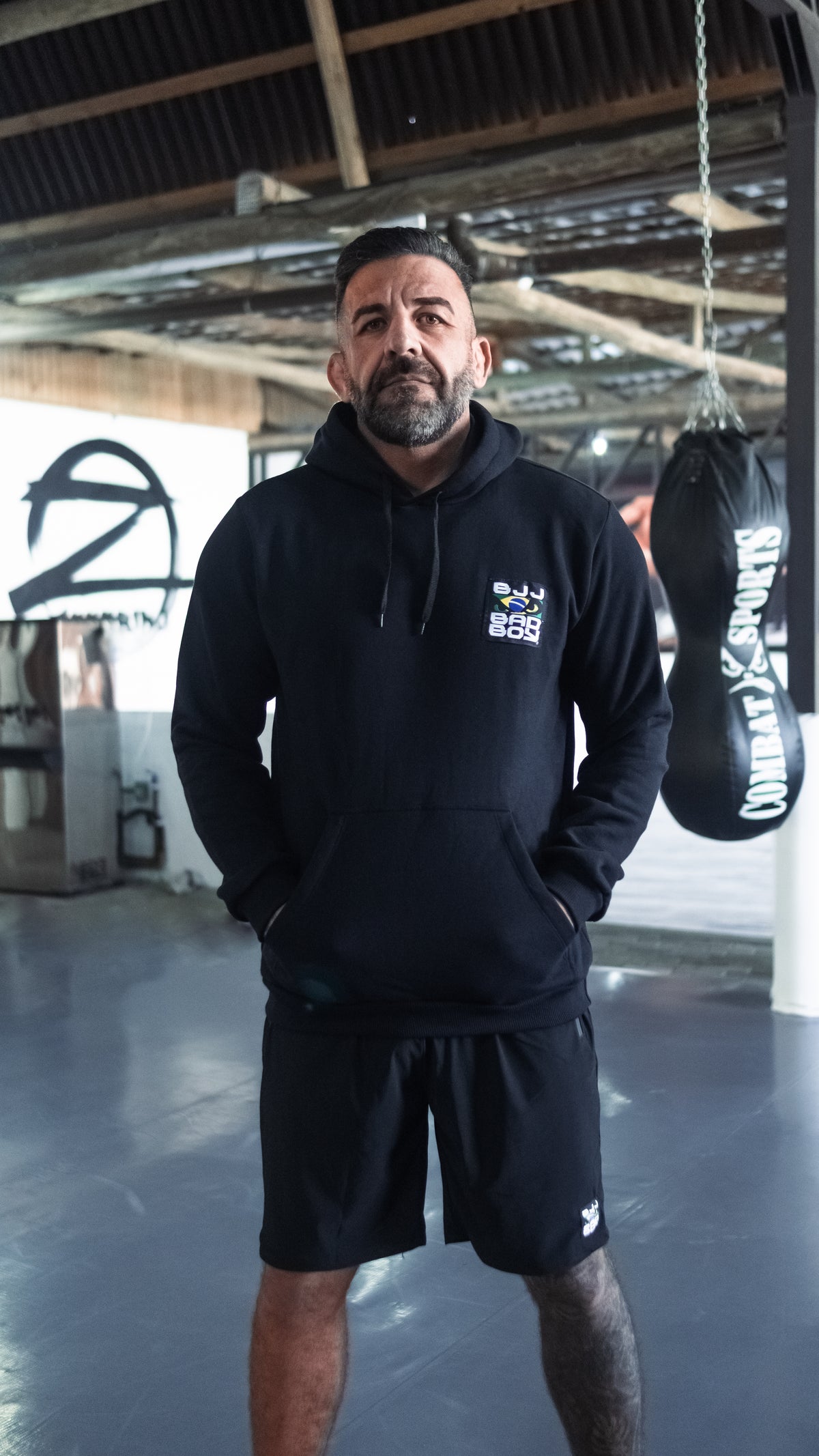 Moletom Bad Boy BJJ Black