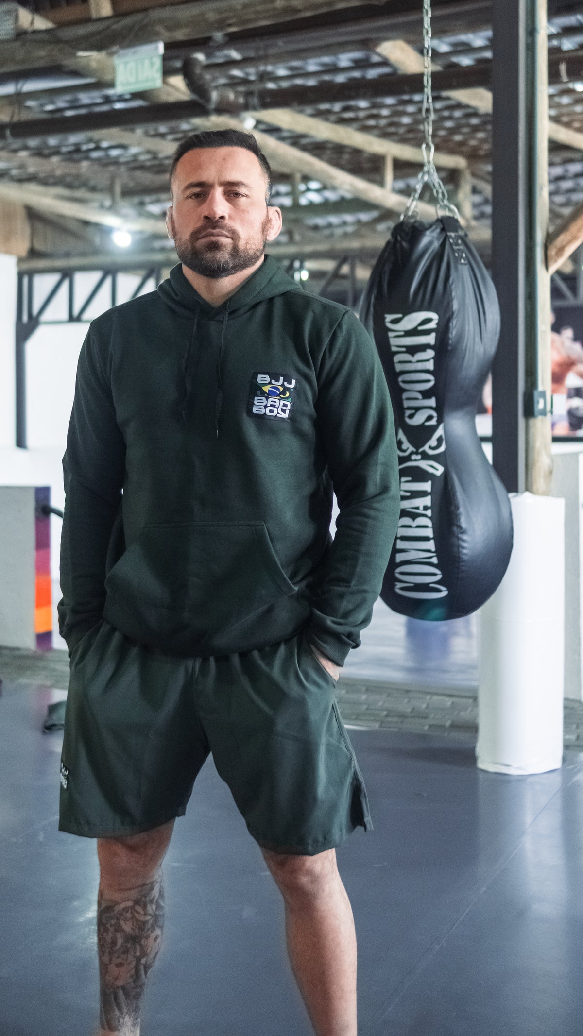Moletom Bad Boy BJJ Olive