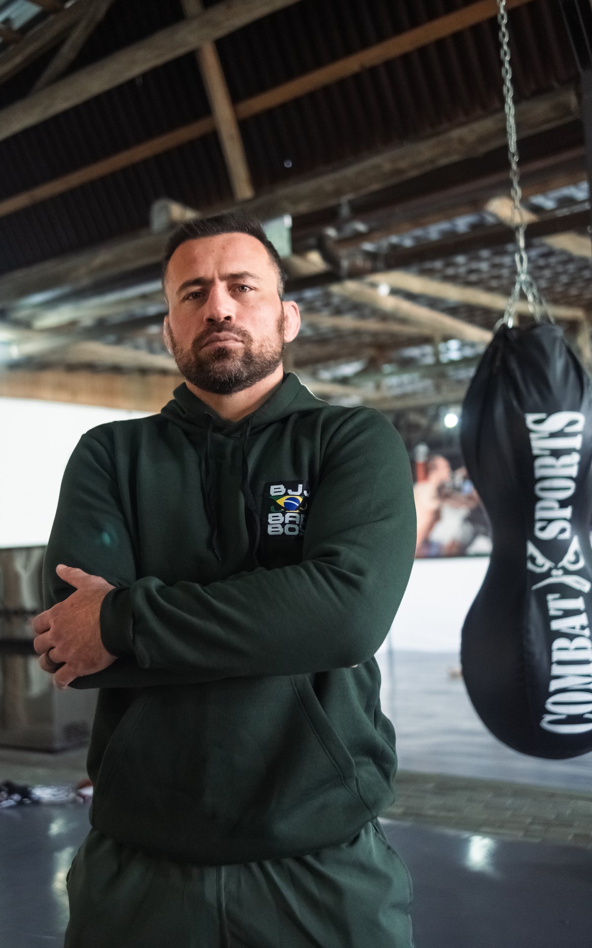 Moletom Bad Boy BJJ Olive