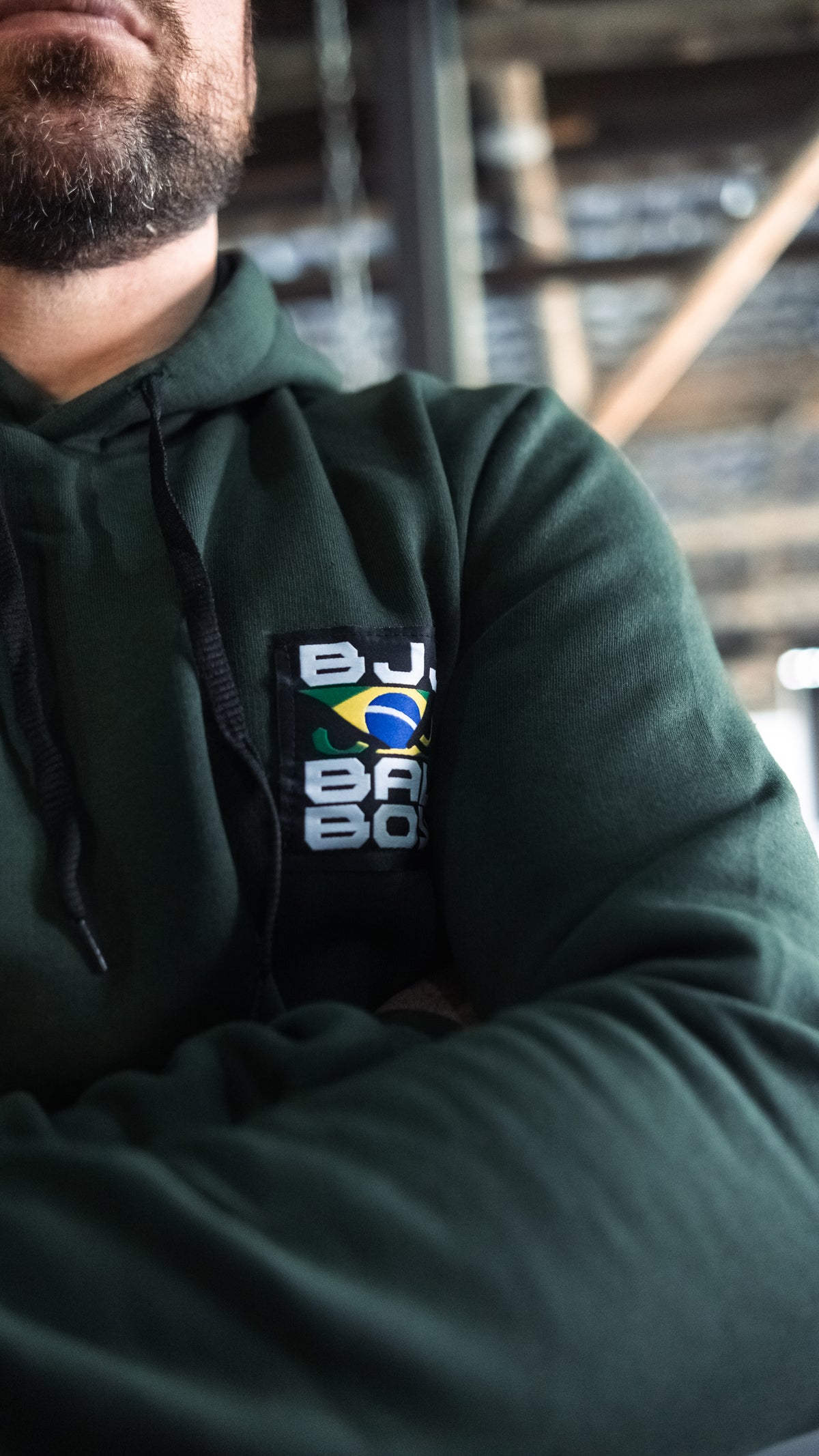 Moletom Bad Boy BJJ Olive