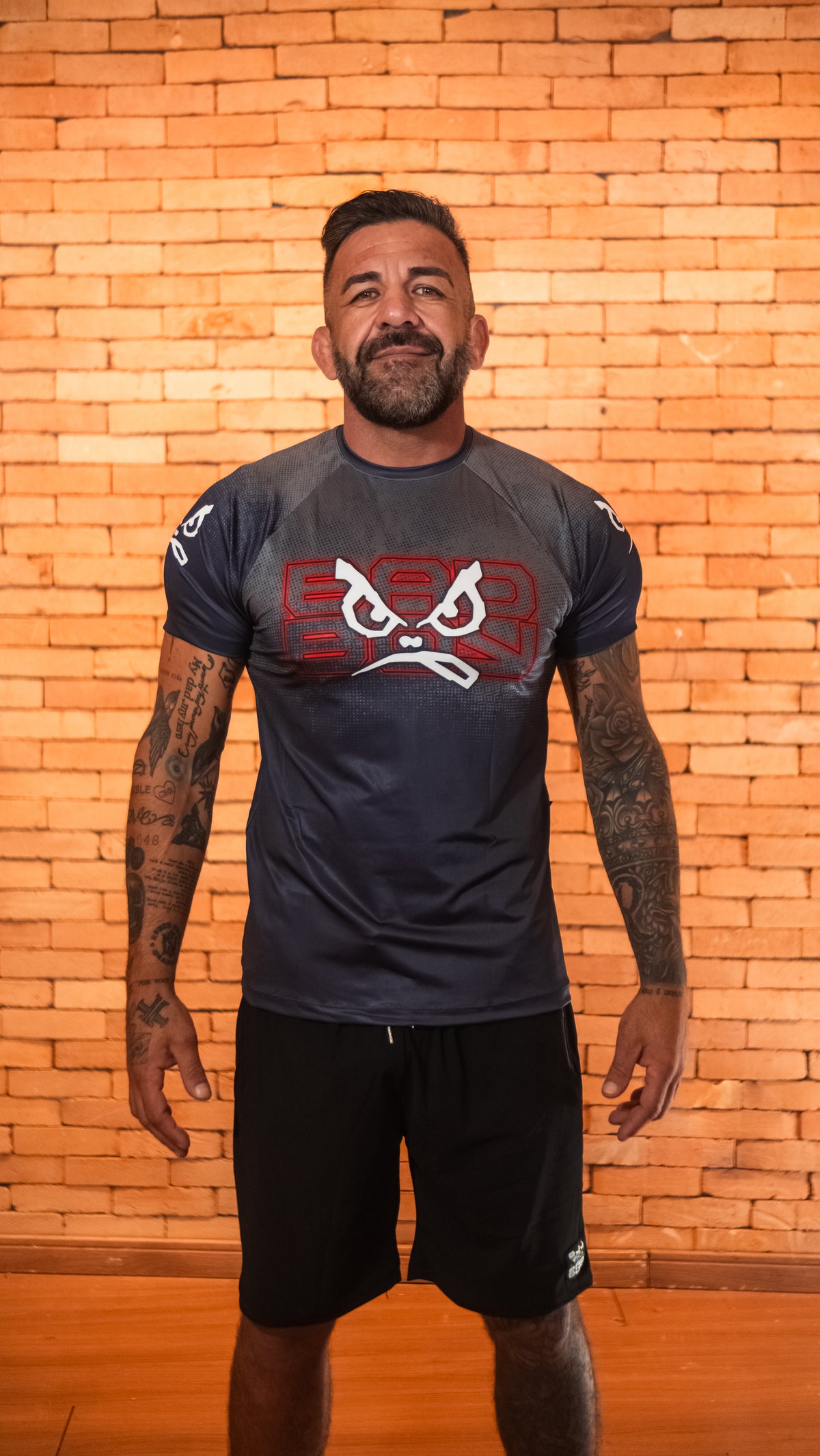 Camiseta Sport UV Bad Boy Action Navy