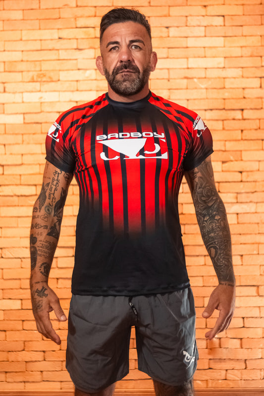 Camiseta Sport UV Bad Boy Red Stripes