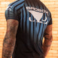 Camiseta Sport UV Bad Boy Petrol Blue Stripes