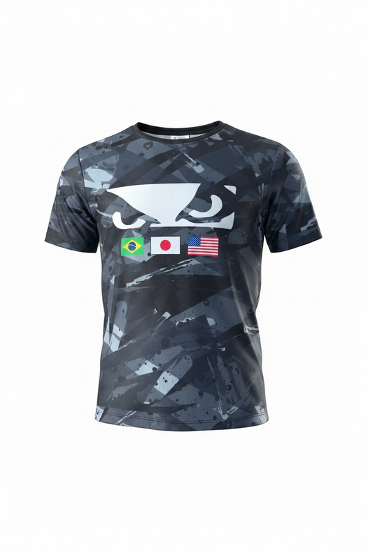 Camiseta Sport Dry Fit Bad Boy Flags