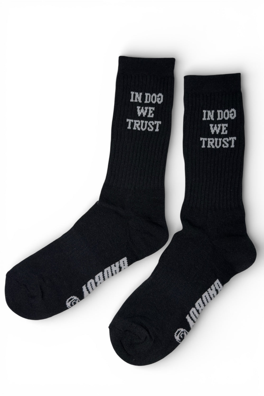 Meia Bad Boy Cano Alto In Dog We Trust