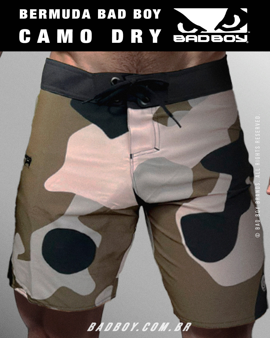 Bermuda Bad Boy Camo Dry