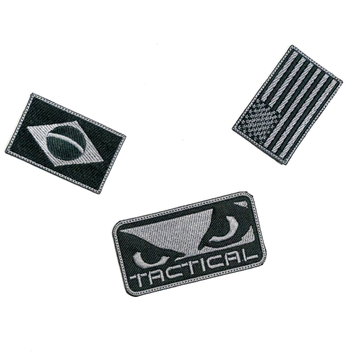 kit Boné, energético Bad Boy e 3 Patches Tactical.