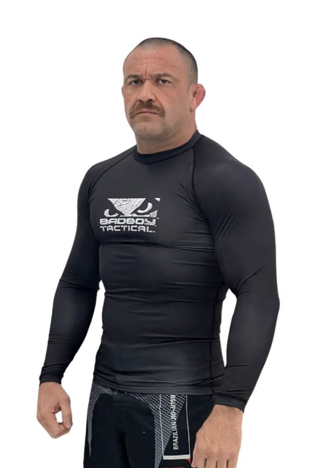 RashGuard Tactical Black Sniper