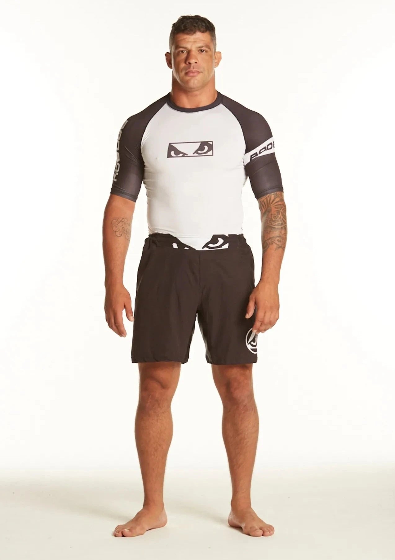 Rashguard Bad Boy Manga Curta Grappling