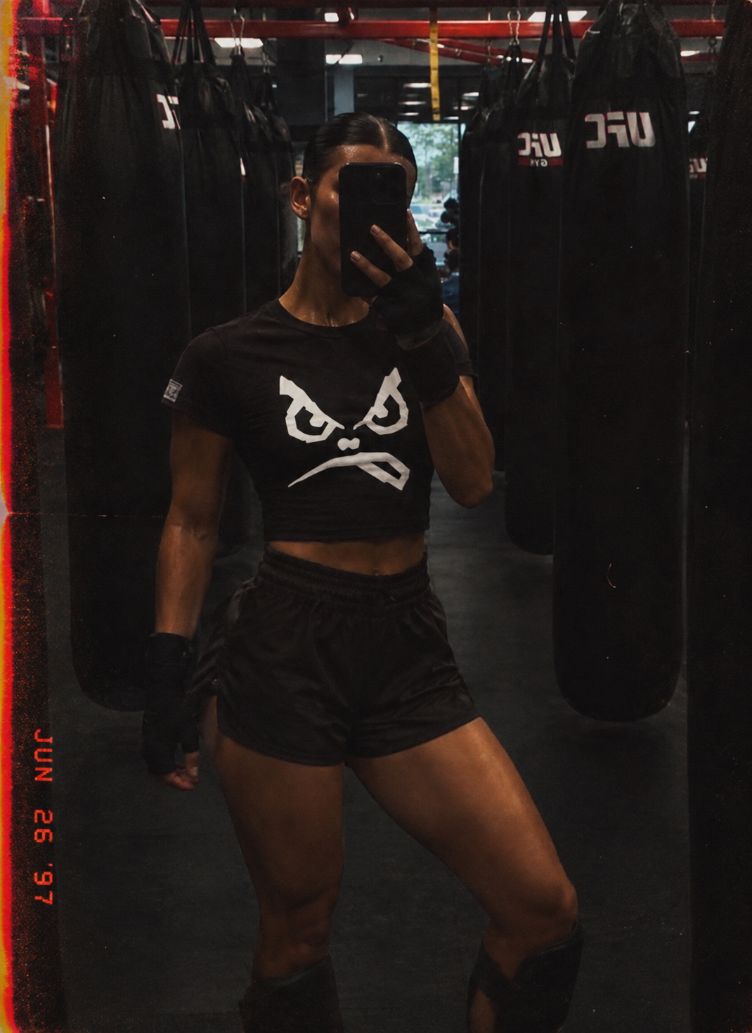 Baby Tee Sexy Machine X Bad Boy