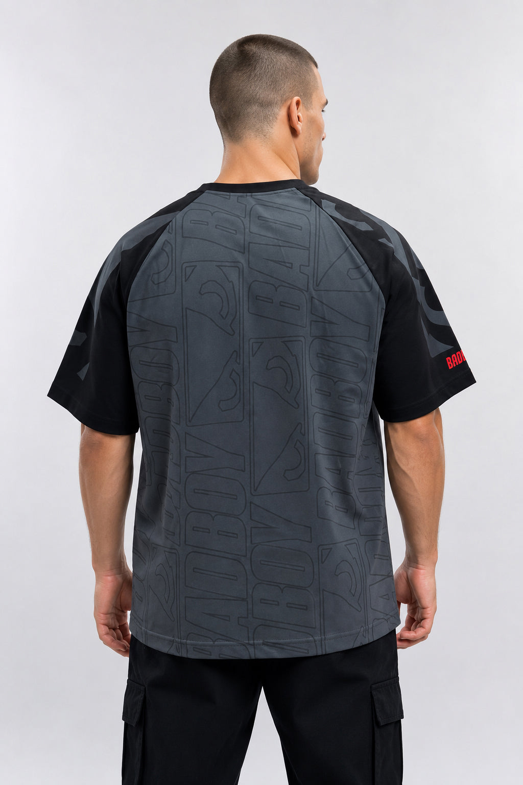 Camiseta Bad Boy Oversized Legacy Chumbo