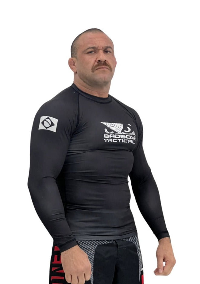 RashGuard Tactical Black Sniper