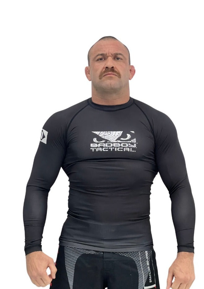 RashGuard Tactical Black Sniper