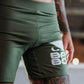 Edição limitada Sungão Vale Tudo Shorts Verde Militar