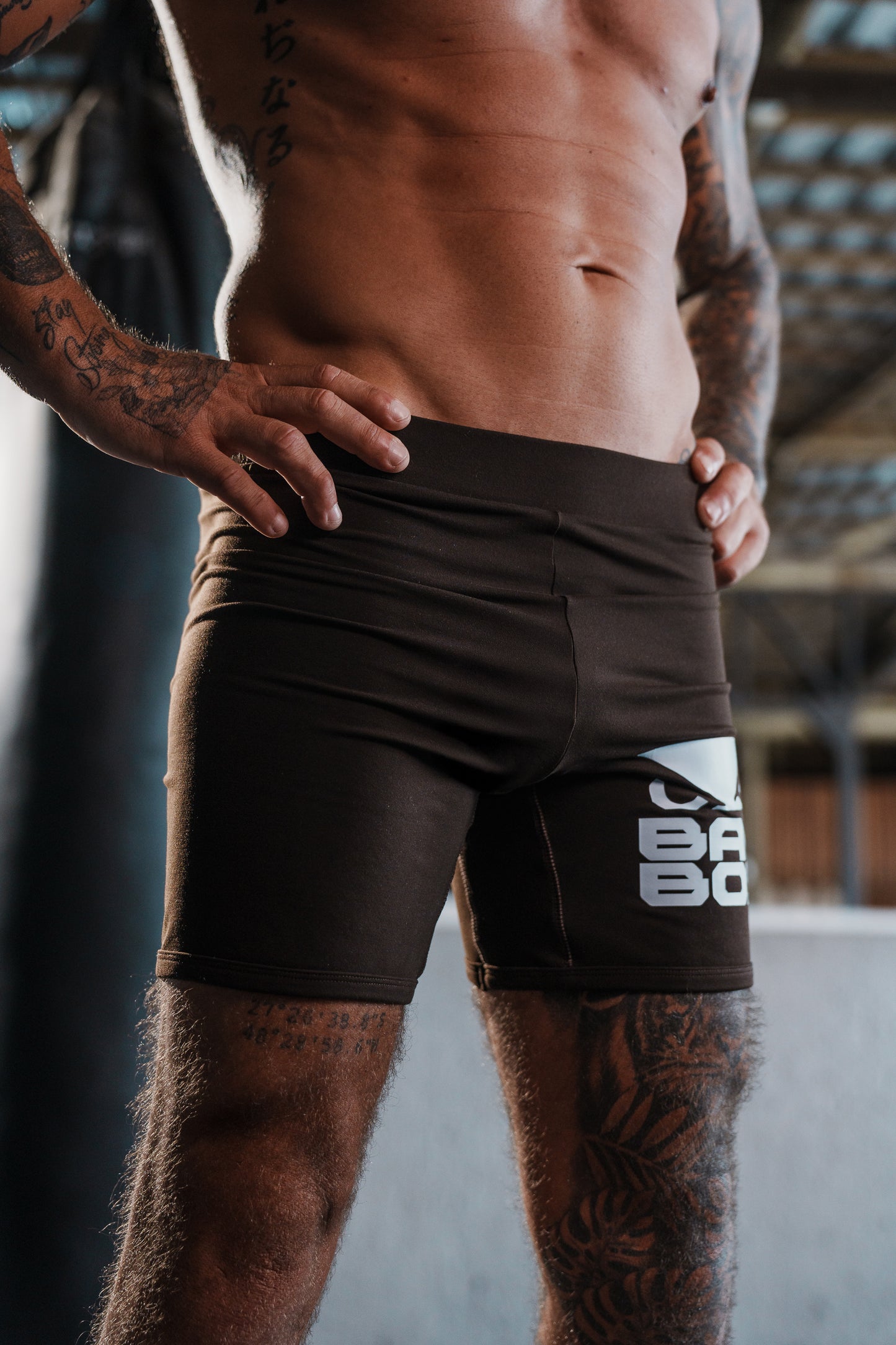 Edição limitada Sungão Vale Tudo Shorts Dark Brown