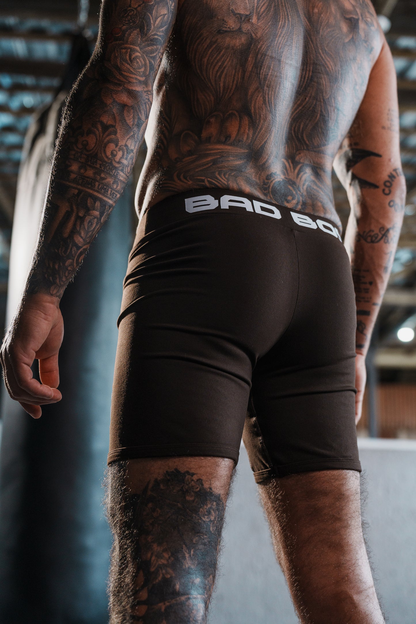 Edição limitada Sungão Vale Tudo Shorts Dark Brown