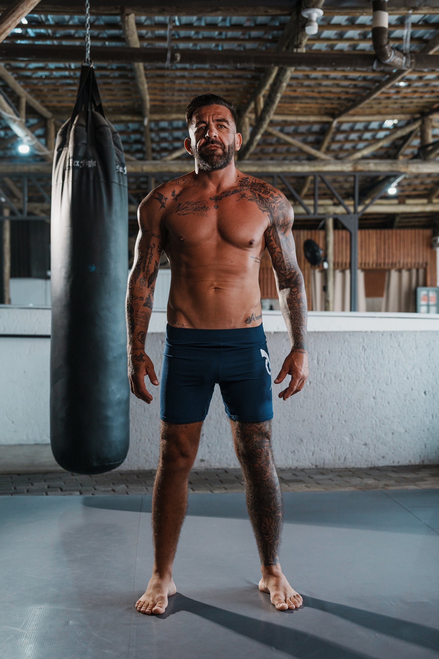 Edição limitada Sungão Vale Tudo Shorts El Face Navy