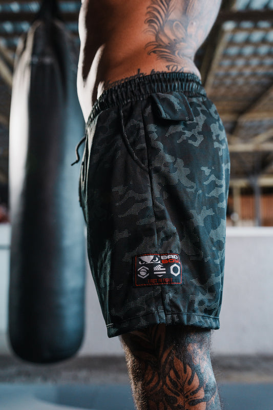 Shorts 2 em 1 Bad Boy Camo