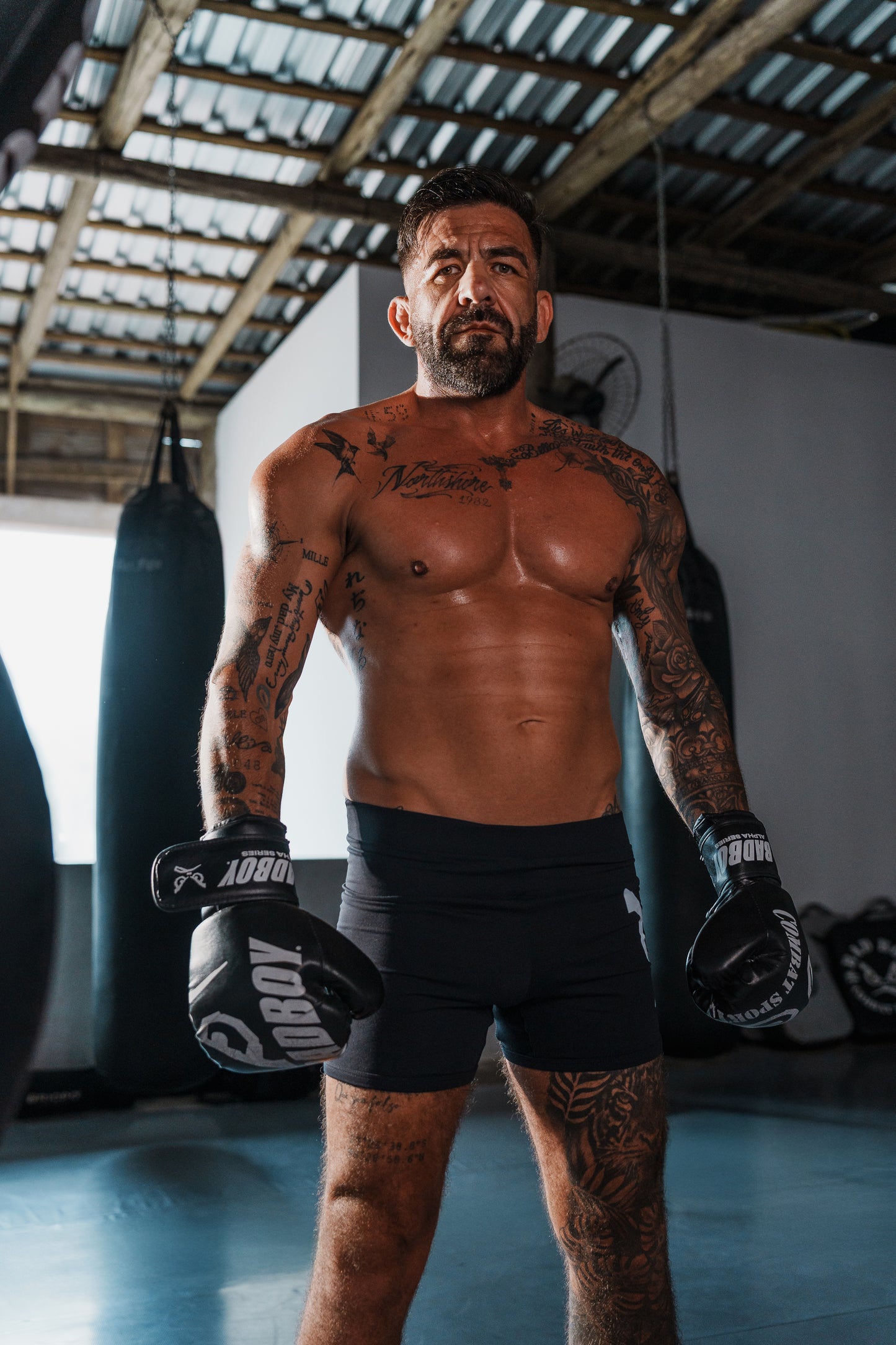 Edição limitada Sungão Vale Tudo Shorts El Face Black