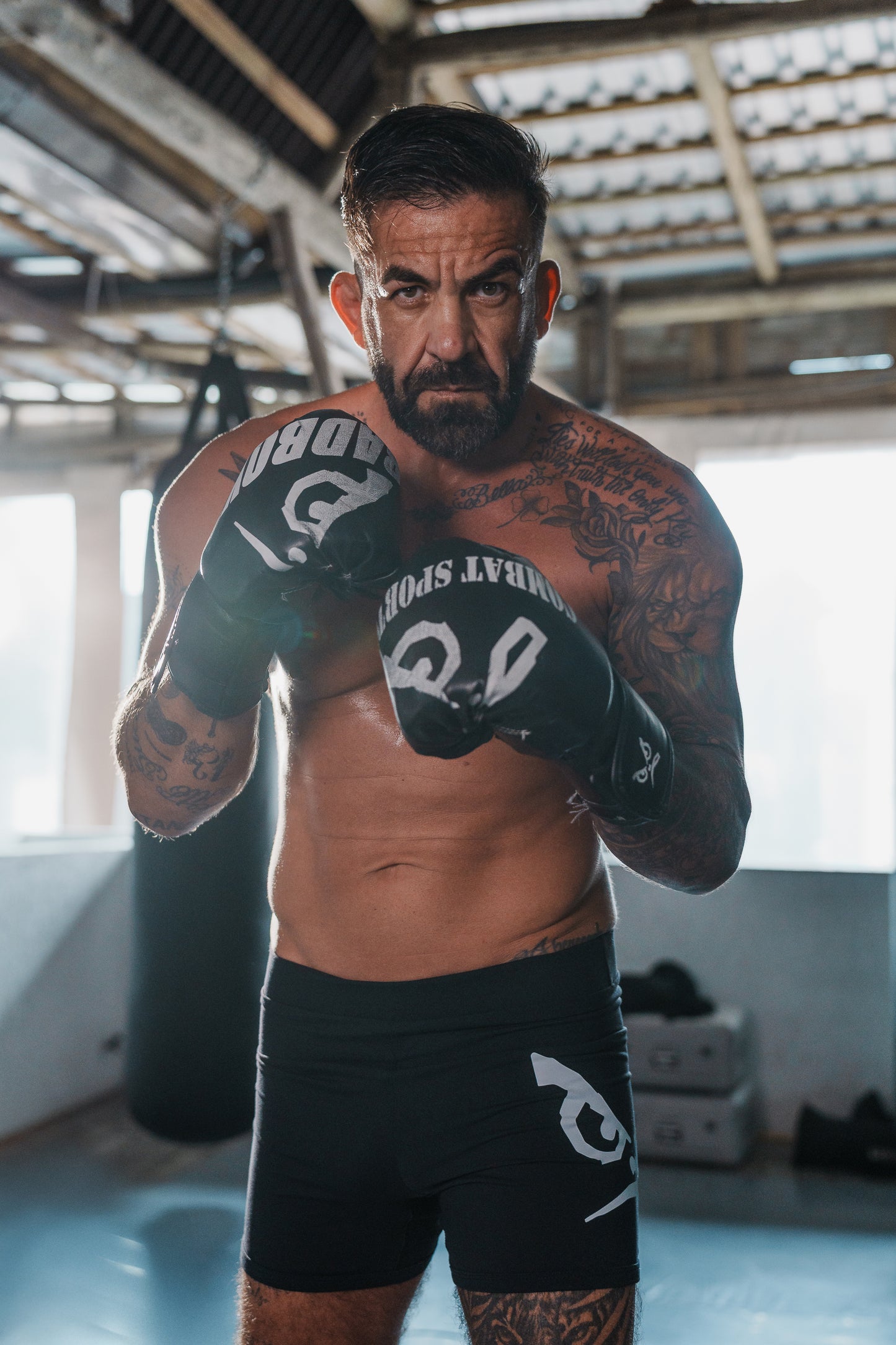 Edição limitada Sungão Vale Tudo Shorts El Face Black