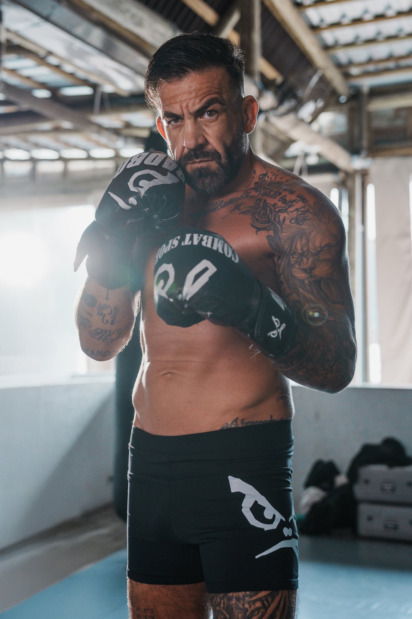 Edição limitada Sungão Vale Tudo Shorts El Face Black