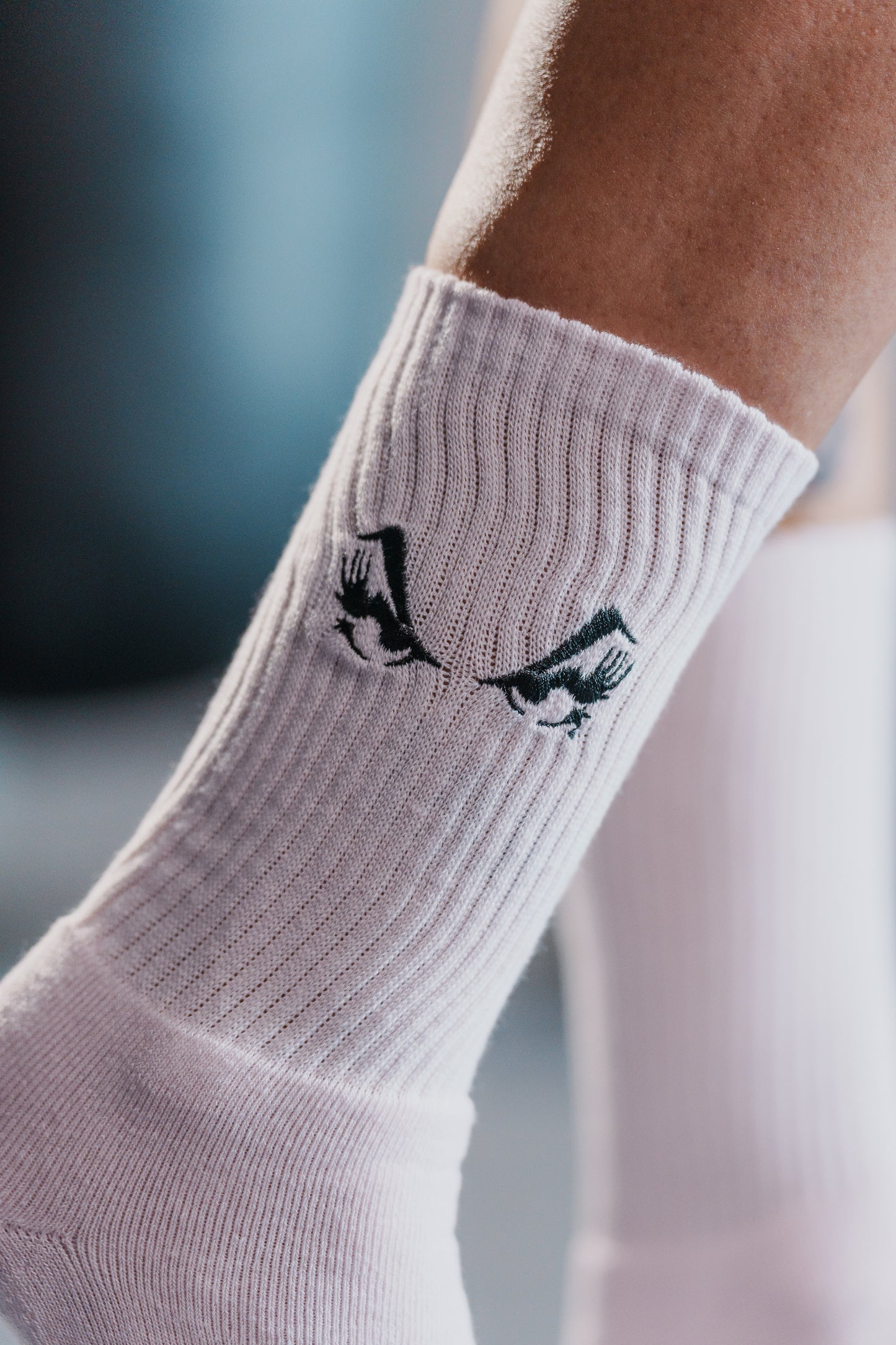 Meia Cano Alto Sexy Machine Light Pink