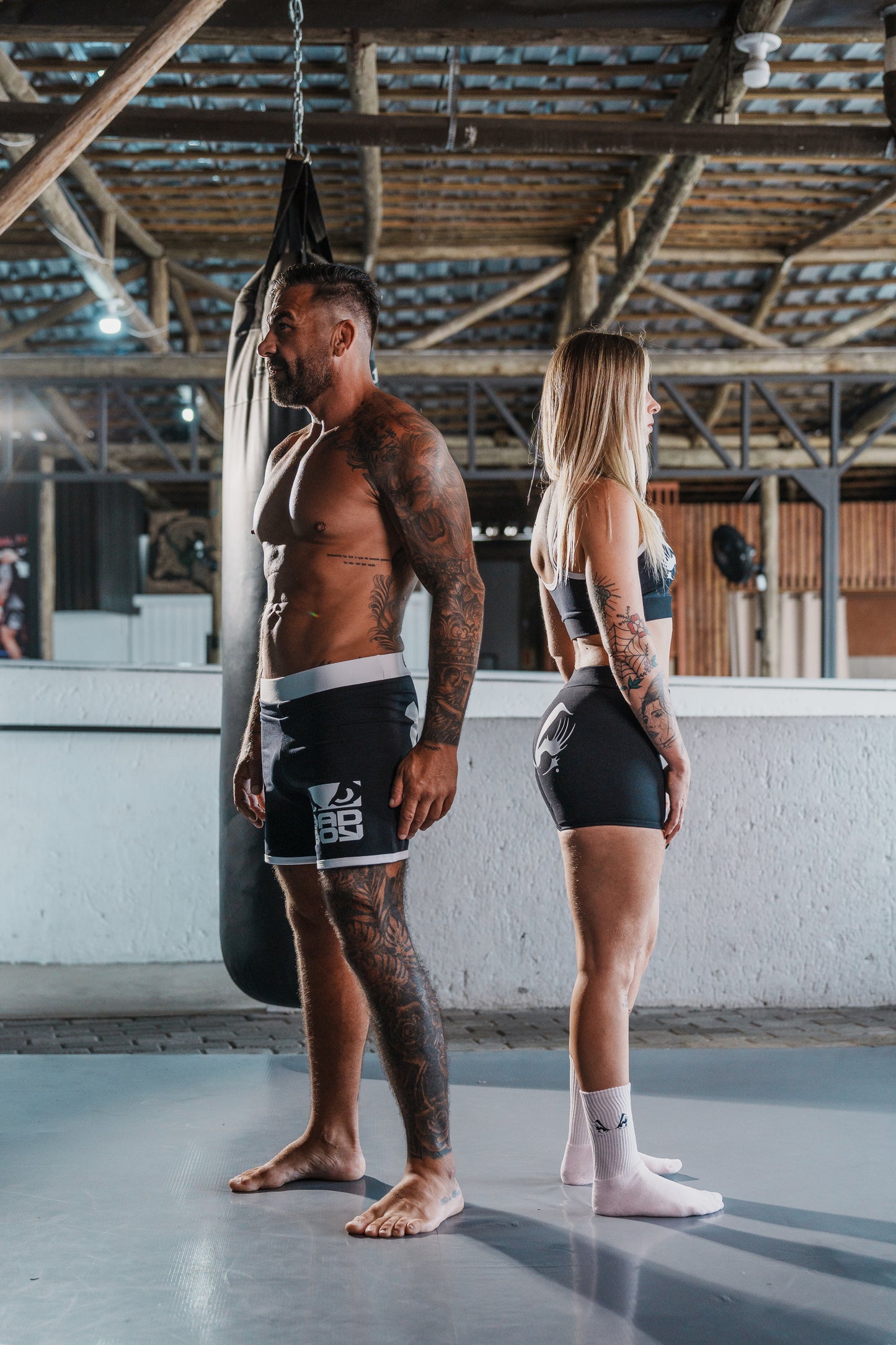 Meia Cano Alto Sexy Machine Light Pink