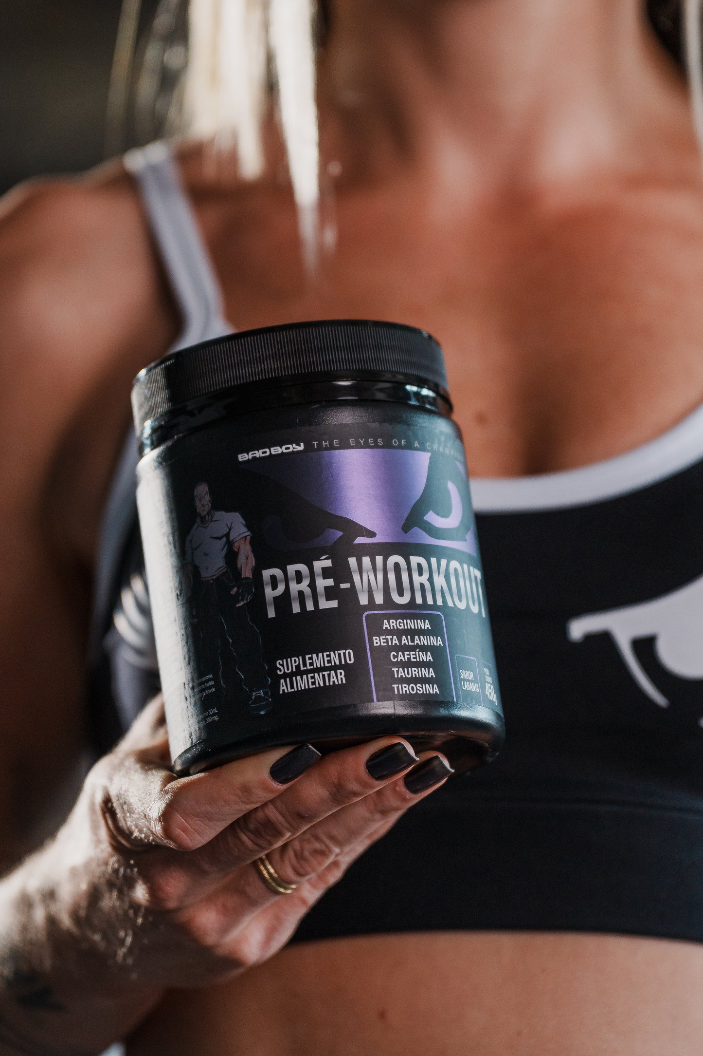 Pré Treino Sabor Laranja Bad Boy 450g