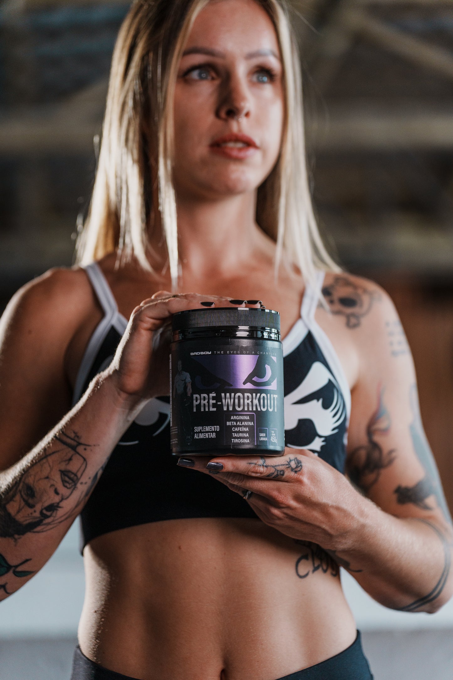 Pré Treino Sabor Laranja Bad Boy 450g