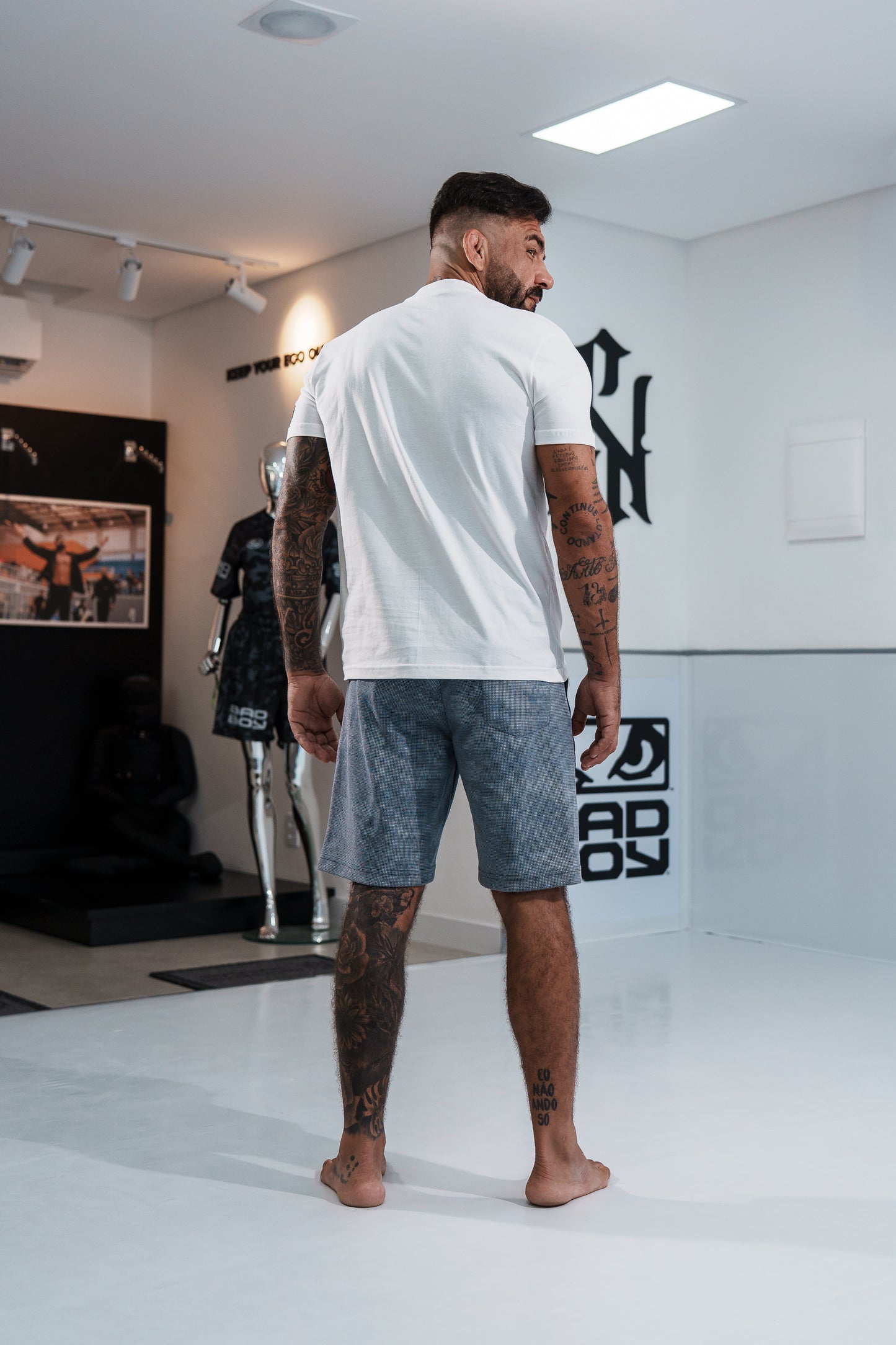 Camiseta Bad Boy Heritage Branca