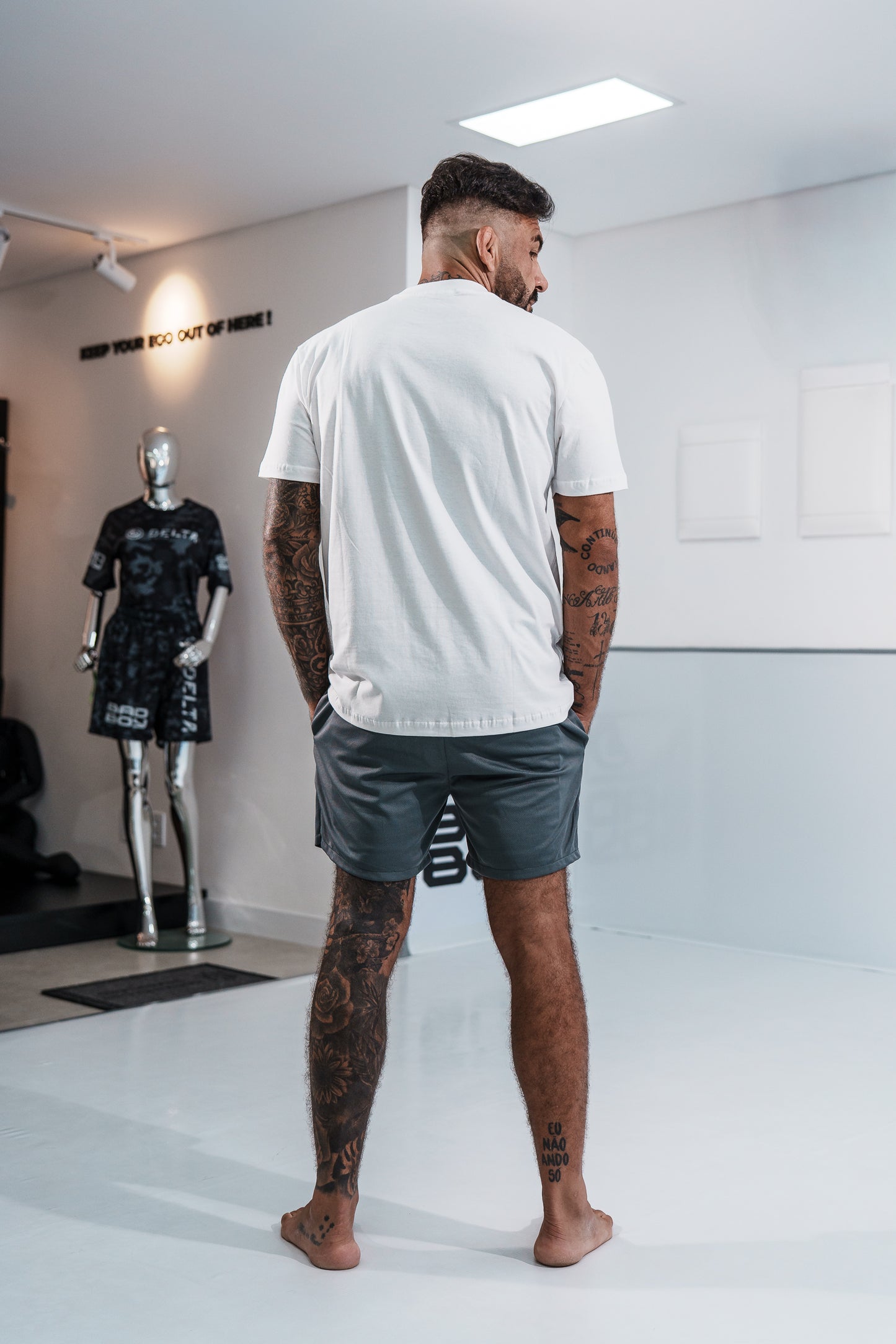 Camiseta Bad Boy Essencial Branca  2026