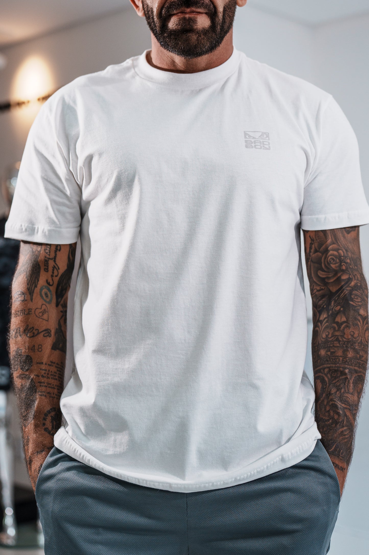 Camiseta Bad Boy Essencial Branca  2026