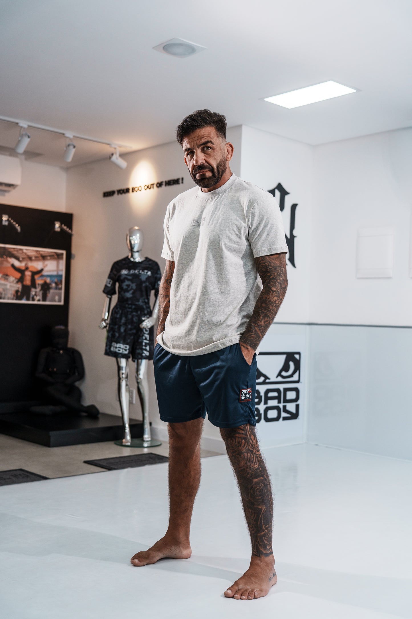 Camiseta Bad Boy Essencial Mescla