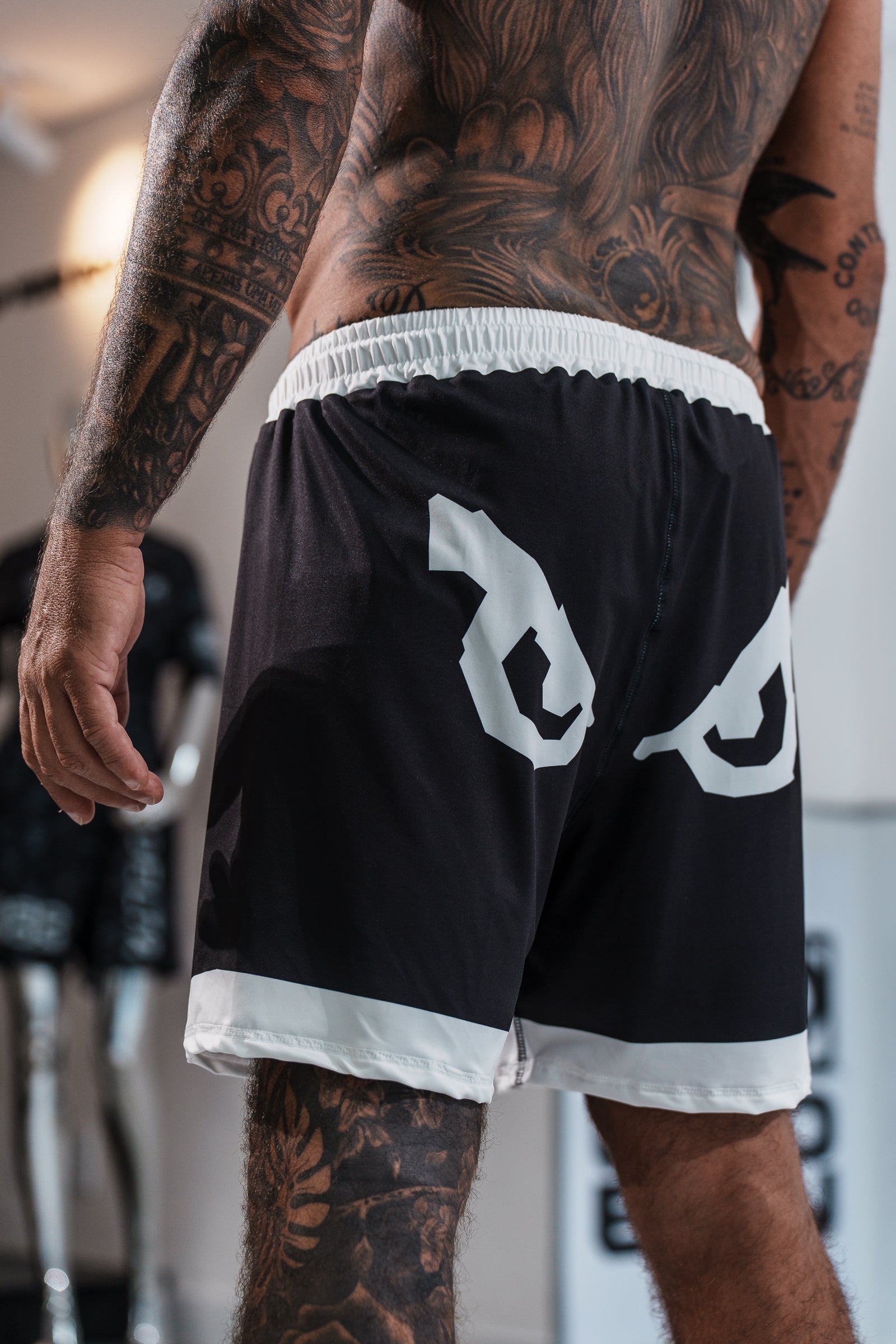 greatLAnd BAD BOY SHORT BLACK DENIM Lサイズ Shorts Bad Boy Eyes II