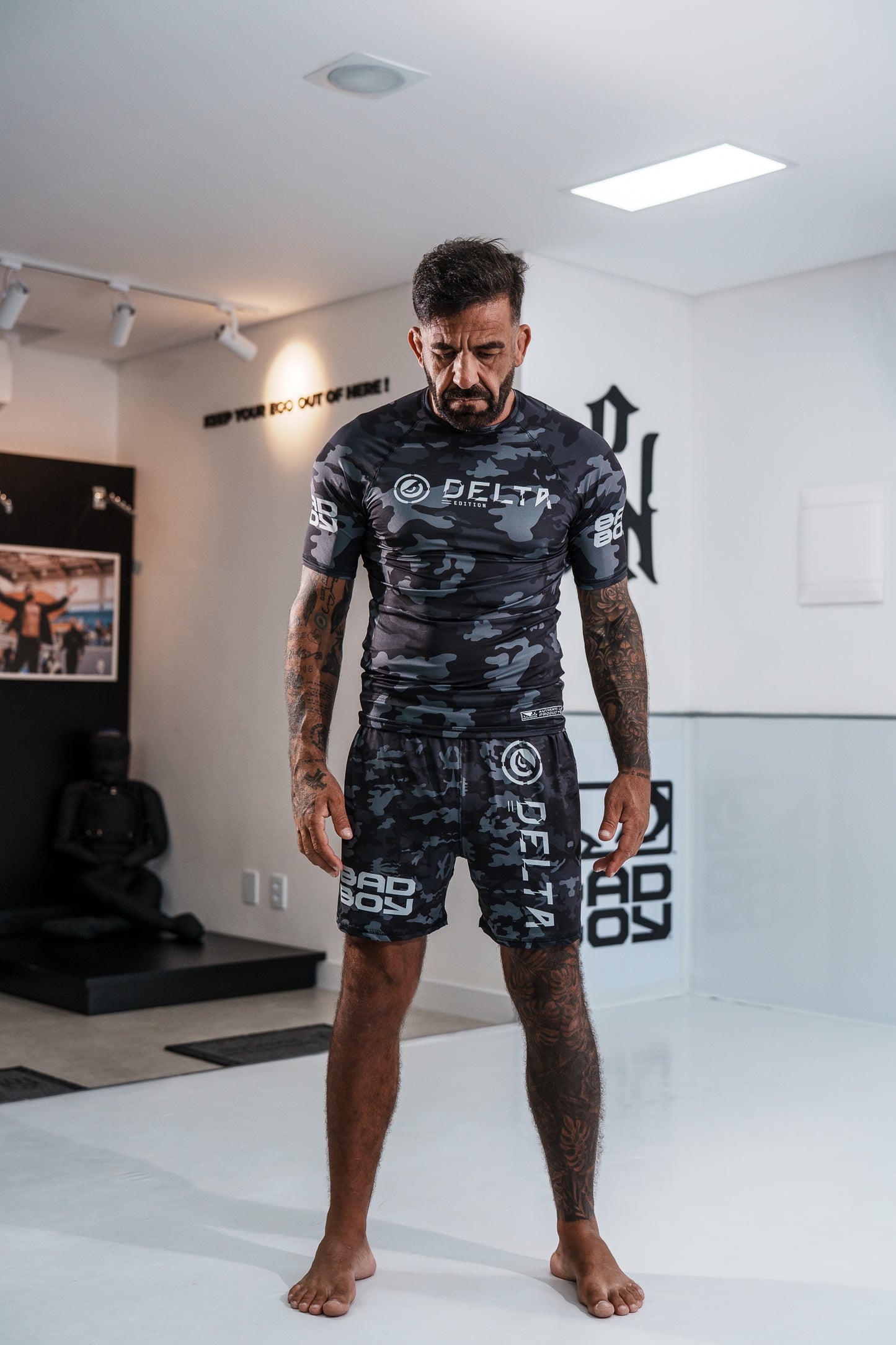 RashGuard No-Gi Combate Tático – BADBOY Delta Edition