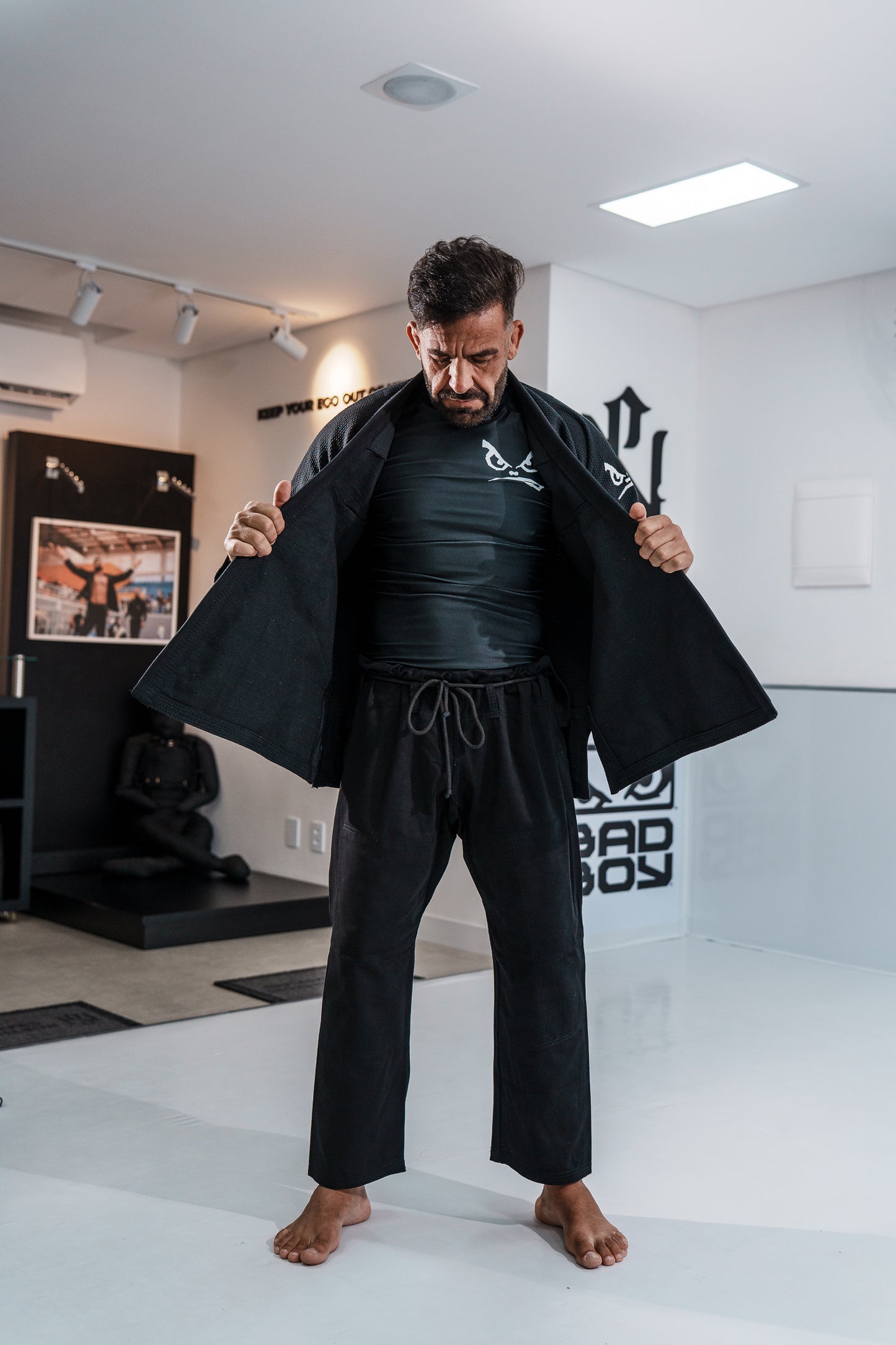 Edição Limitada Kimono Bad Boy 'El Face' Preto