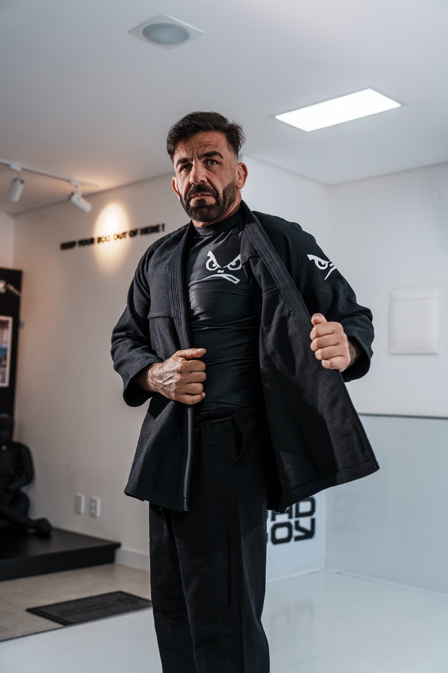 Edição Limitada Kimono Bad Boy 'El Face' Preto