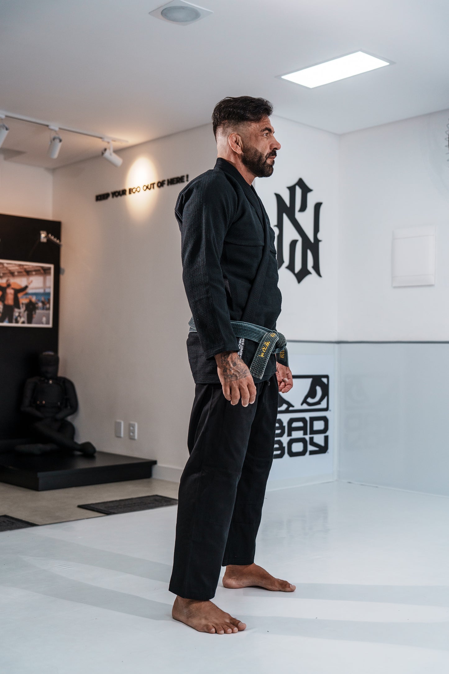 Edição Limitada Kimono Bad Boy 'El Face' Preto