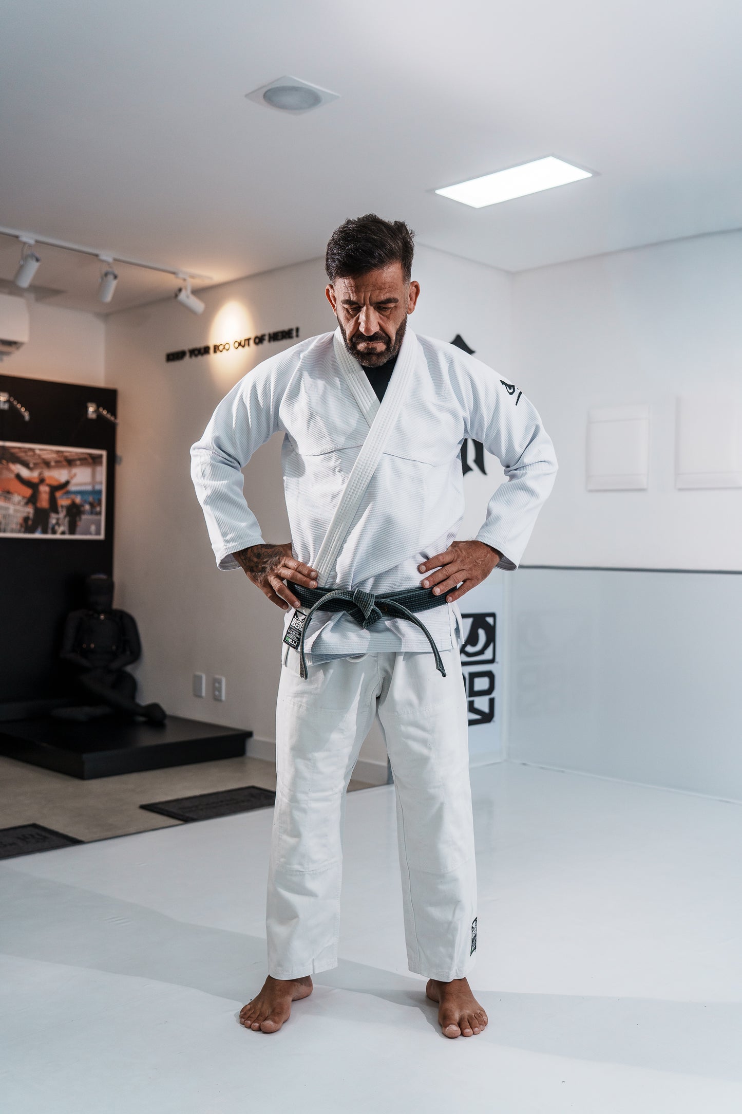 Edição Limitada Kimono Bad Boy 'El Face' Branco