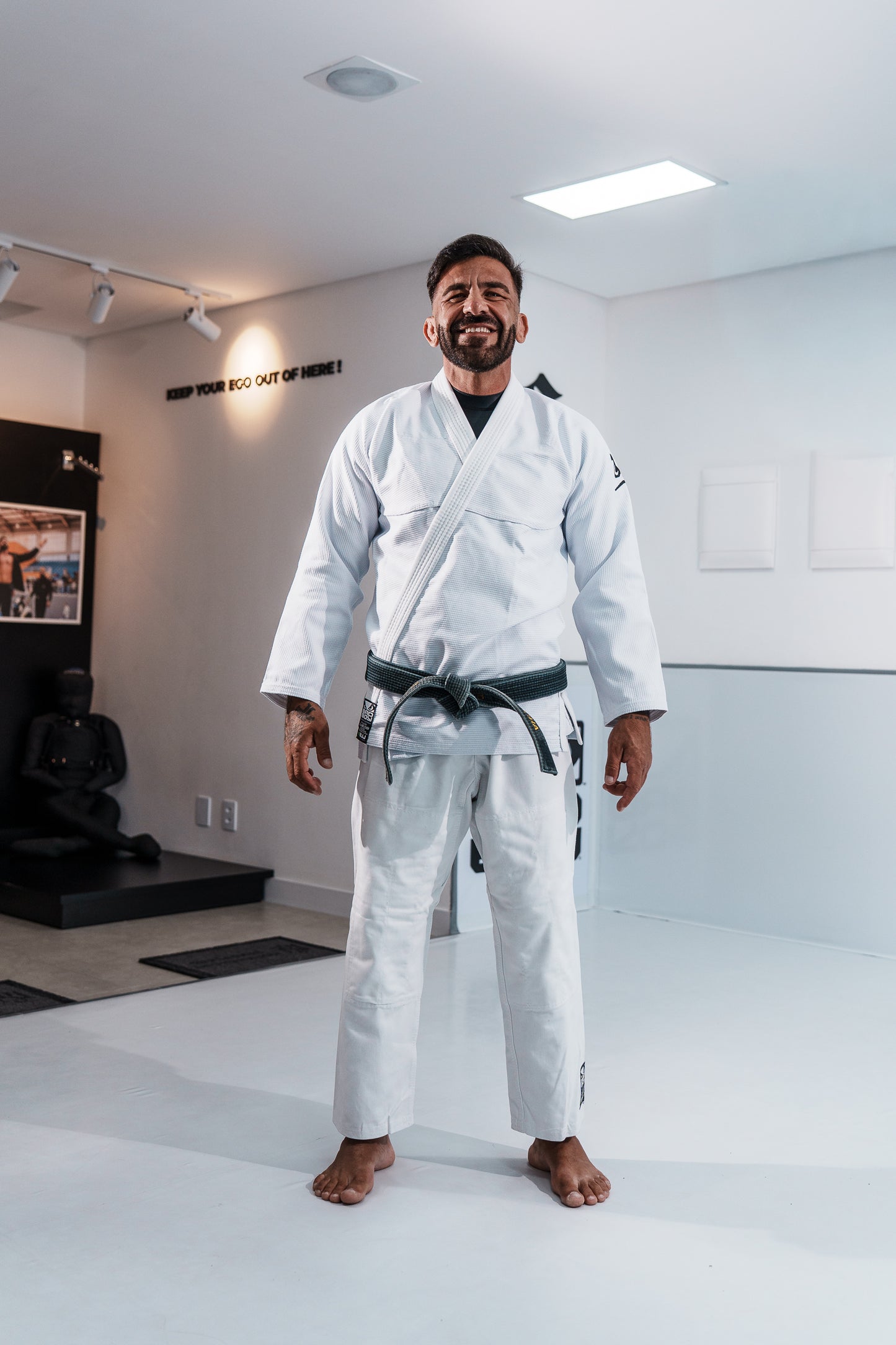 Edição Limitada Kimono Bad Boy 'El Face' Branco