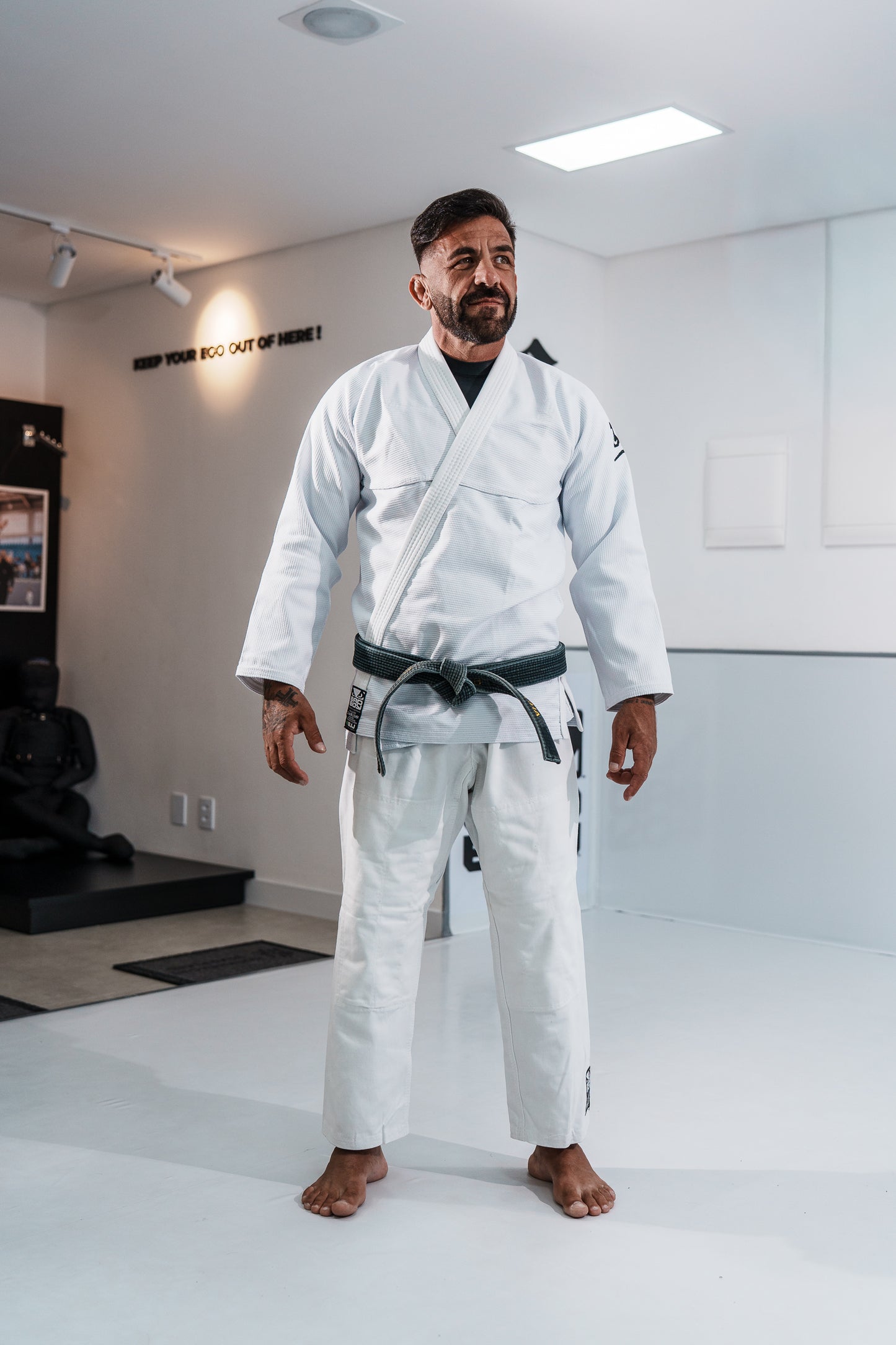 Edição Limitada Kimono Bad Boy 'El Face' Branco