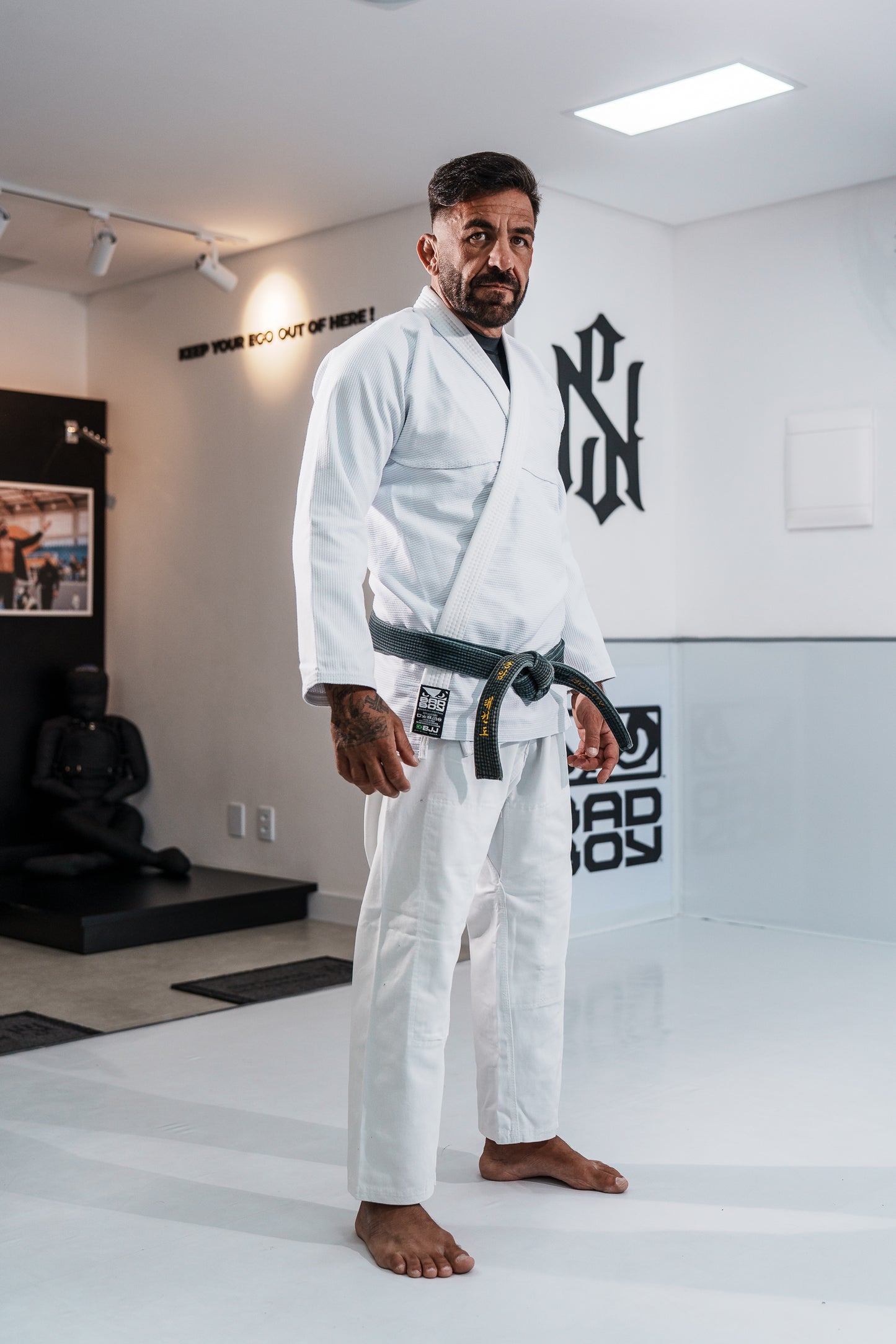 Edição Limitada Kimono Bad Boy 'El Face' Branco