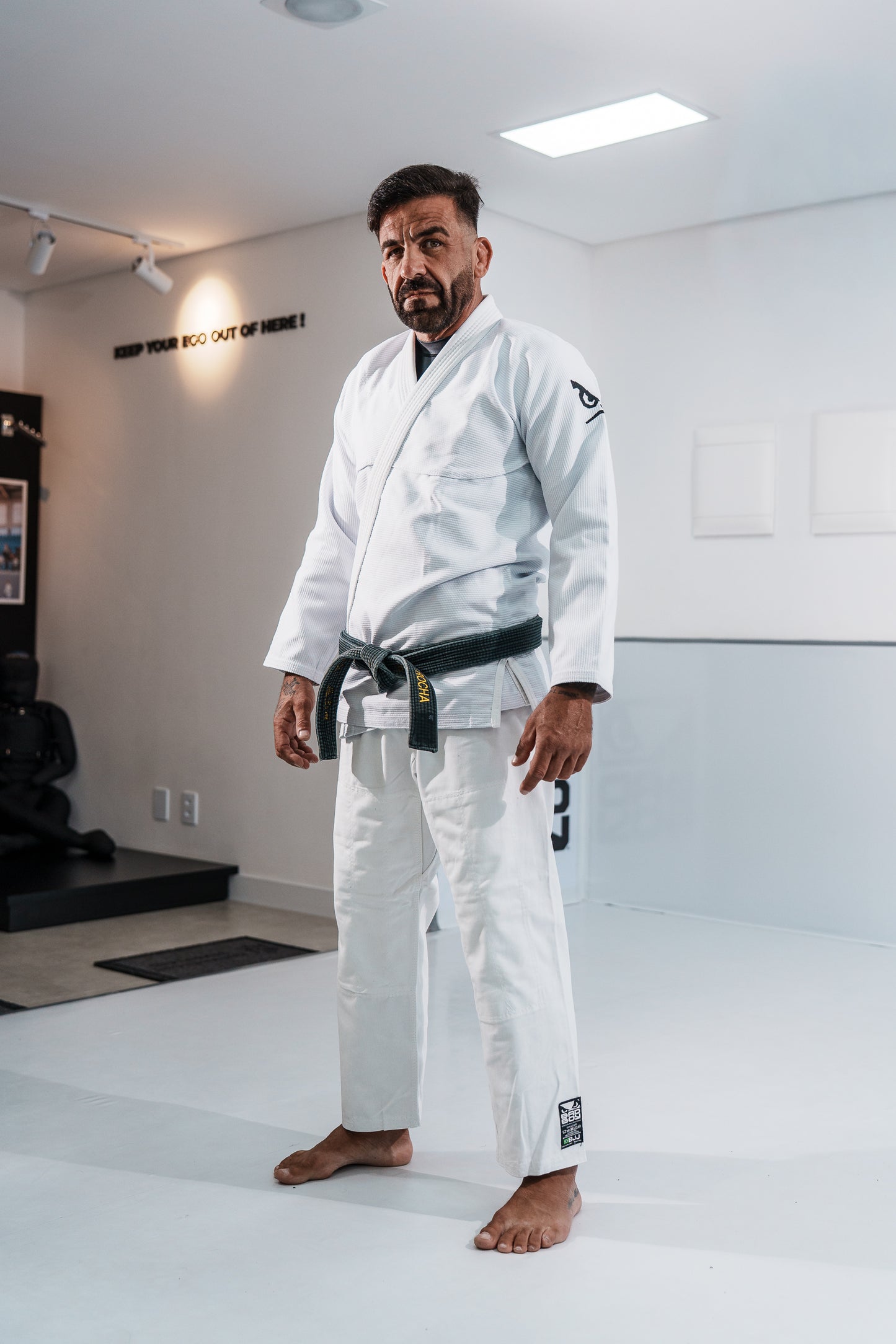 Edição Limitada Kimono Bad Boy 'El Face' Branco