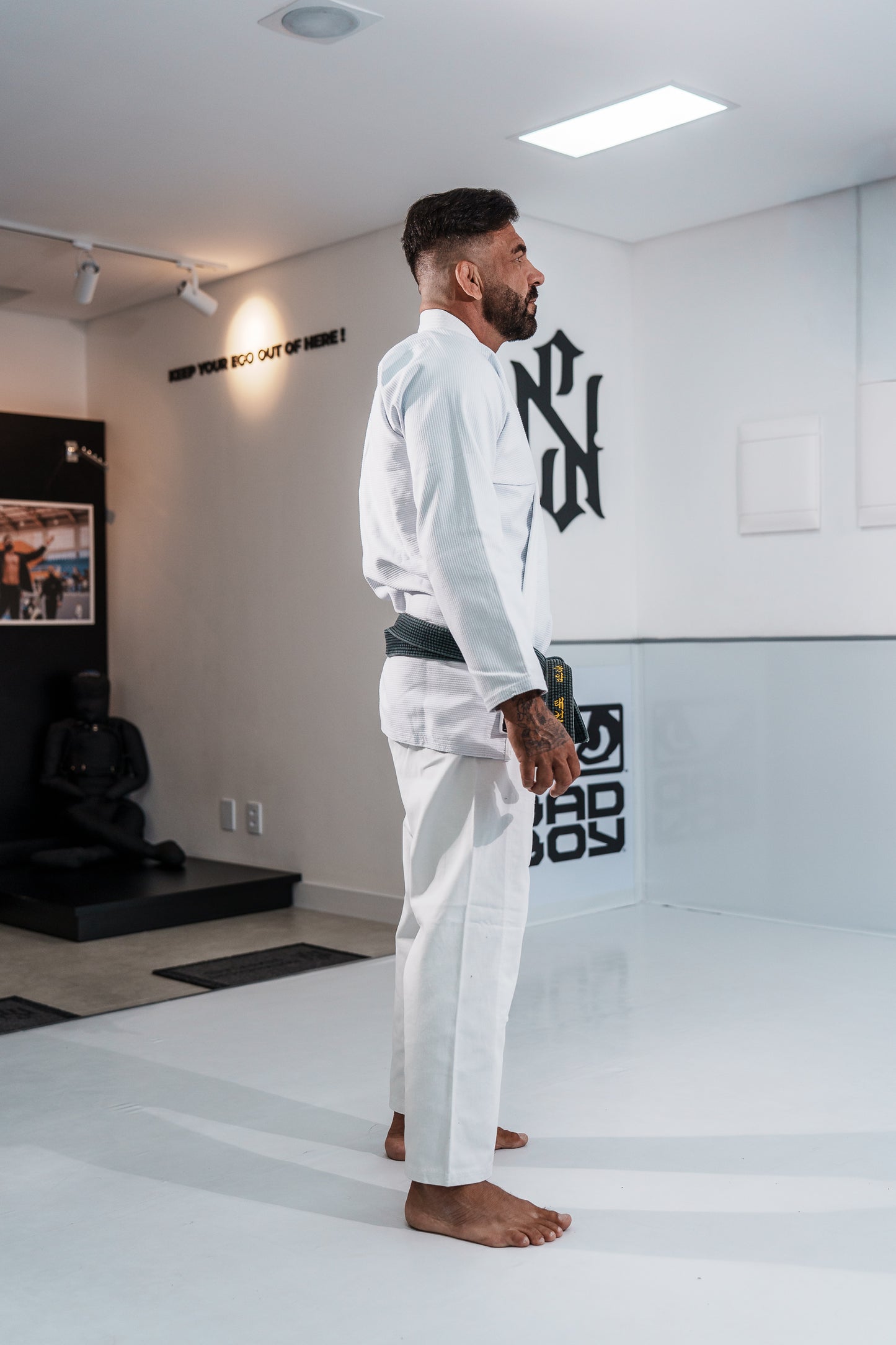 Edição Limitada Kimono Bad Boy 'El Face' Branco
