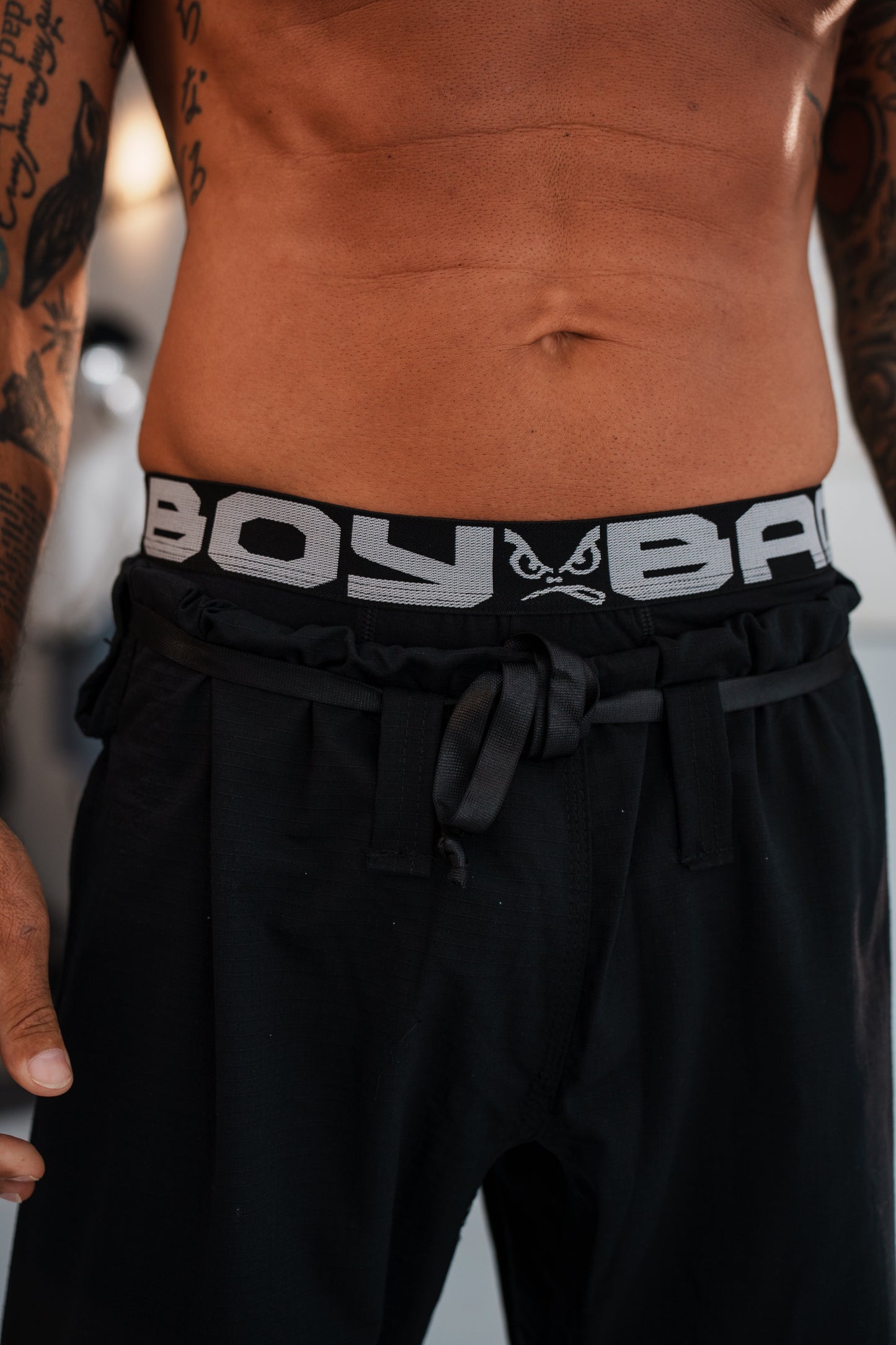 Kit com 3 Cuecas Boxer Bad Boy Under Gear Black Series