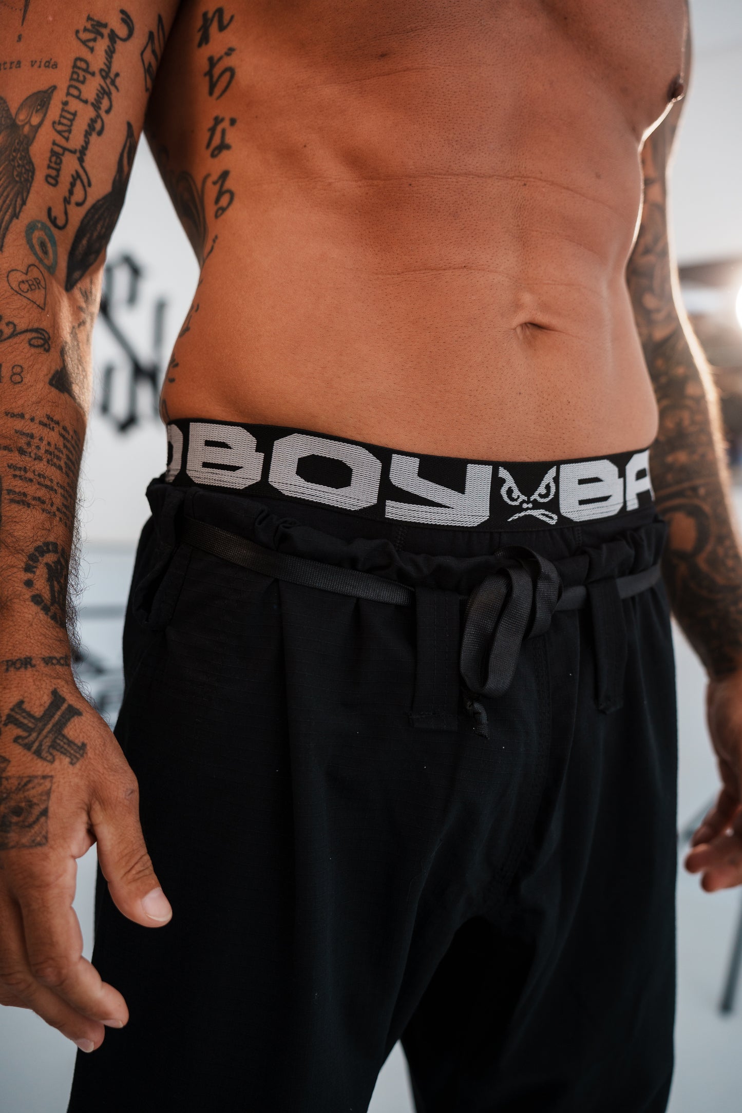 Kit com 3 Cuecas Boxer Bad Boy Under Gear Black Series