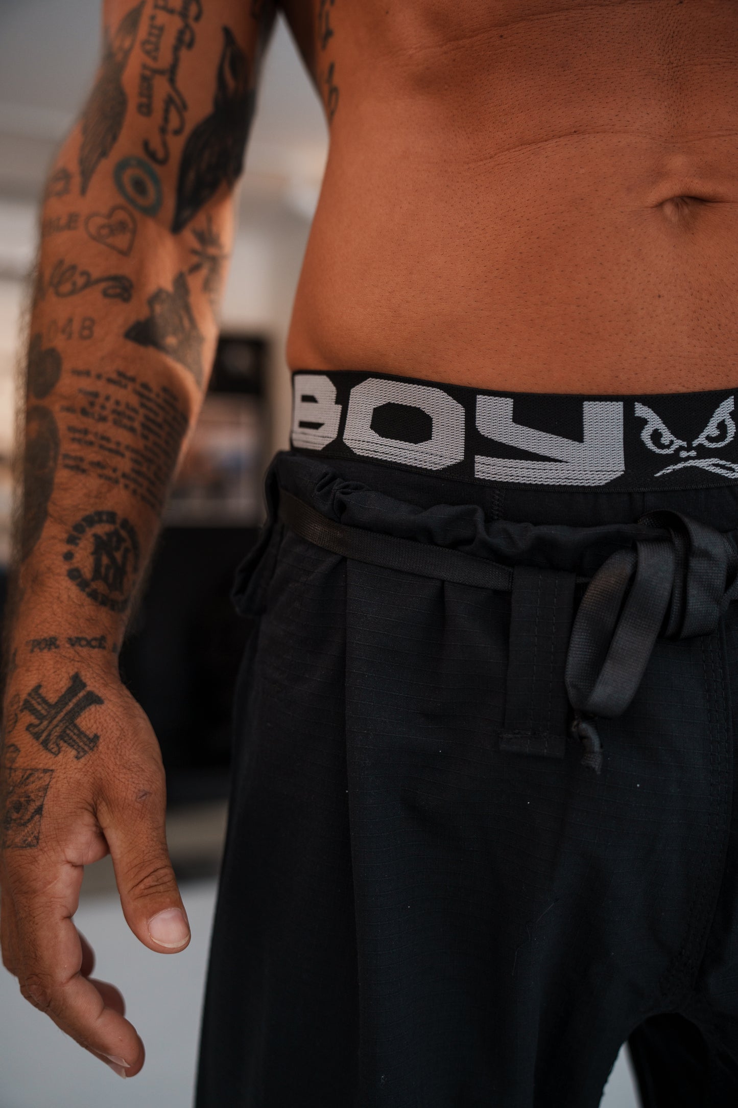 Kit com 3 Cuecas Boxer Bad Boy Under Gear Black Series